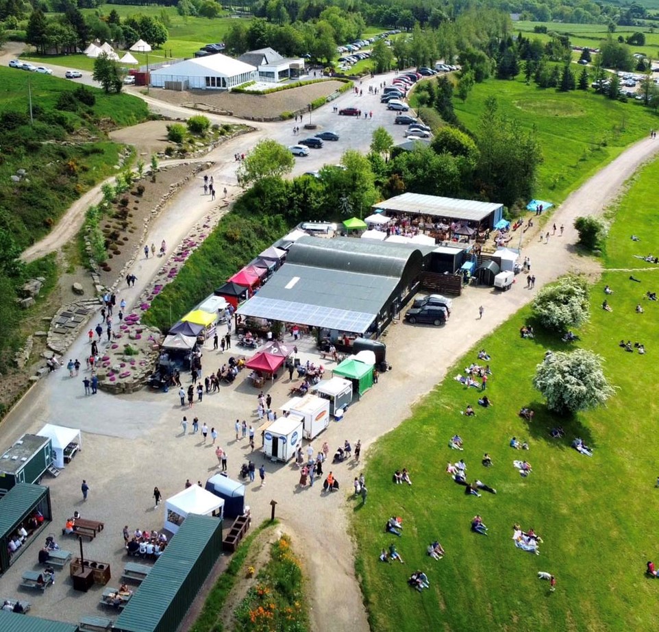 Sustainable festival catering